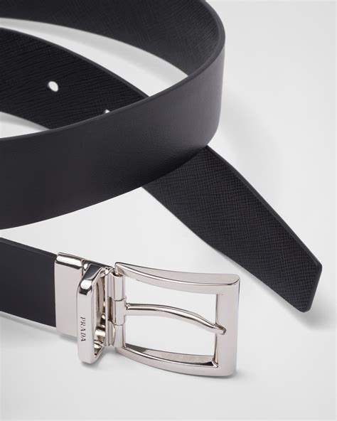 prada saffiano reversible belt
